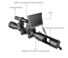 Load image into Gallery viewer, Clear Vision Scope™ - 850nm Infrared LED IR Night Vision Riflescope Hunting Scopes Optics Sight Waterproof Hunting Camera Hunting Wildlife Night Vision
